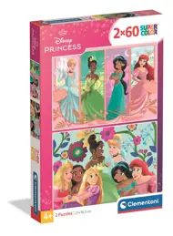 Puzzle 2x60 Princezná