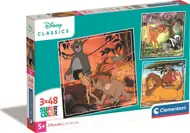 Puzzle 3x48 Disney Classics