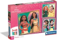 Puzzle 3x48 Disneyho princezná