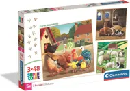 Puzzle 3x48 Momenty na farme