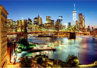 Puzzle Luzes da ponte de Brooklyn