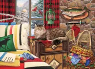 Puzzle Lodge Cat