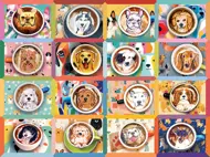 Puzzle Latte pre šteňatá