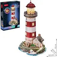 Puzzle 3D puzzle Nočná edícia: Maják LED