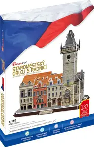 Puzzle 3D-Puzzle Staromestský orloj s radnicou