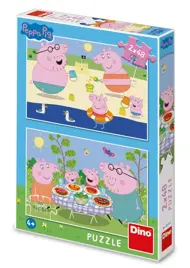 Puzzle Peppa Pig: Na dovolenke