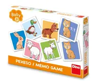 Puzzle Pexeso: Domáce zvieratká
