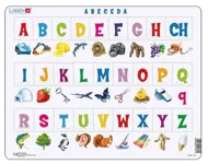 Puzzle Vzdelávacie puzzle: Abeceda
