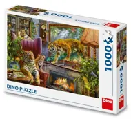 Puzzle Aus dem Bild: Tigers