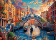Puzzle Gemaltes Venedig