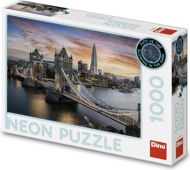Puzzle Dämmerung über der Tower Bridge, Neon