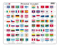 Puzzle Vzdelávacie puzzle: Vlajky