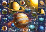 Puzzle Osem planét XXL