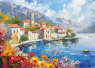 Puzzle Maľovaný záliv XXL