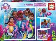 Puzzle 4v1 Disney Ariel