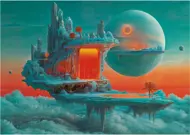 Puzzle Planeta de hielo y fuego