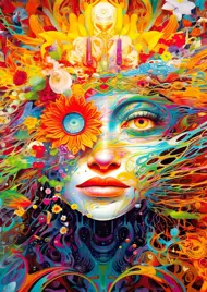 Puzzle Kühne Muse