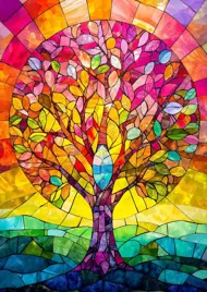 Puzzle Der kristallisierte Baum