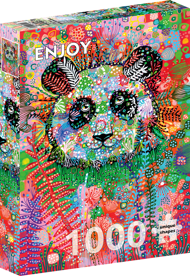 Puzzle Der rätselhafte Panda
