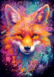 Puzzle Fiery Fox