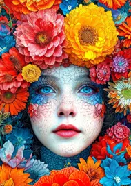 Puzzle Kvetinový úchop