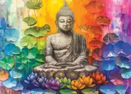 Puzzle Buda colorido