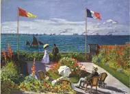 Puzzle Monet: Vrt u Sainte-Adresse