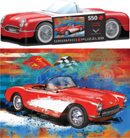 Puzzle Corvette Cruising Tin