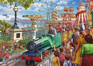 Puzzle Steve Crisp: Distracție la malul mării