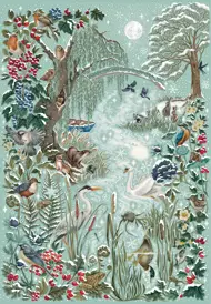 Puzzle Il file d'arte: Frosted River