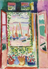 Puzzle Matisse - Otwarte okno, Collioure