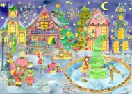 Puzzle Čakanie na Vianoce