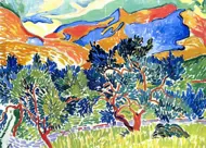 Puzzle André Derain: The Mountains of Collioure