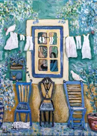 Puzzle Staré stoličky