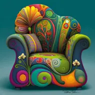 Puzzle Uvoľnite sa! Kreslo Easy