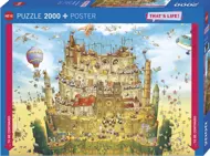 Puzzle Sérült doboz Ilyen az élet: Magasan fent