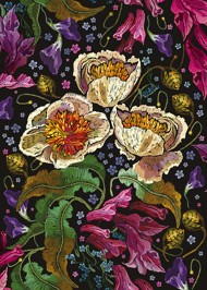 Puzzle Flori colorate plante