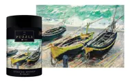 Puzzle Monet: rybárske člny ART