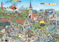Puzzle Jan van Haasteren: Inselretreat