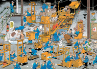 Puzzle Jan Van Haasteren: Oldtimer Go Forth!