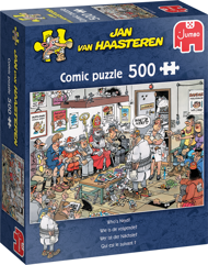 Puzzle Jan Van Haasteren: Cine urmează?