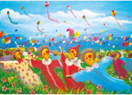 Puzzle Madárijesztő karnevál