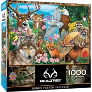 Puzzle Realtree - Stráženie divočiny