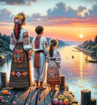 Puzzle Diamant painting: Farewell 30x40cm