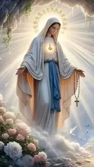 Puzzle Diamant painting: Mary doll 30x40cm