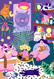 Puzzle Macskabarát