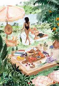 Puzzle Picnic in the South of France