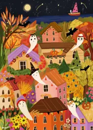 Puzzle Ghost Town