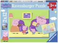 Puzzle 2x12 Peppa Pig: Doma