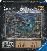 Puzzle Kilépési rejtvény: A halászfalu